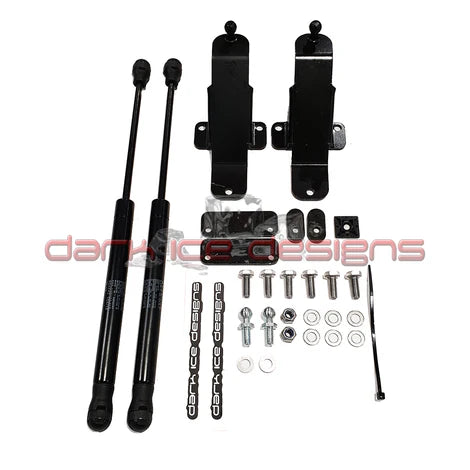 DARK ICE DESIGNS BONNET GAS STRUT LIFTER KIT